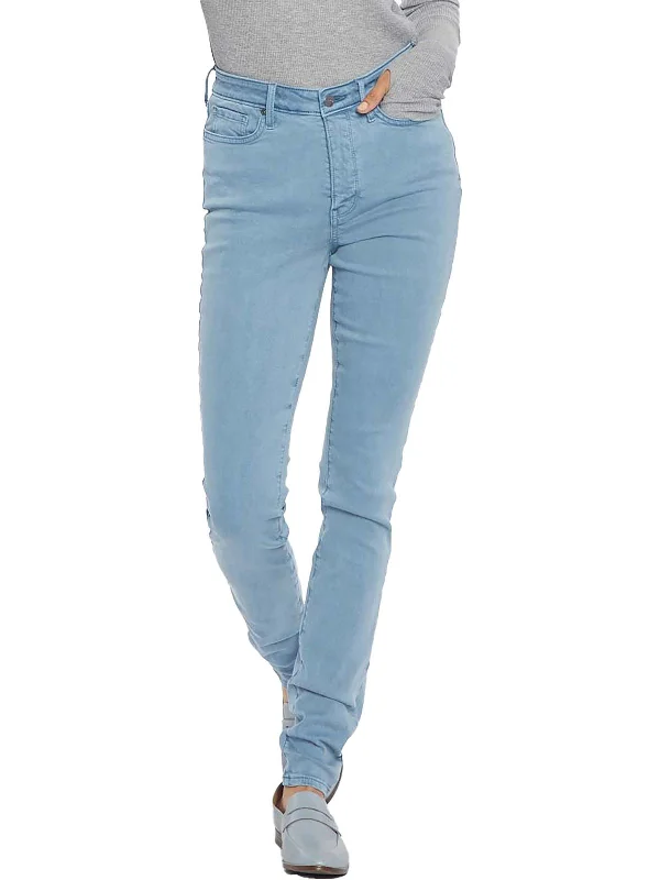 Ami Womens High-Rise Slimming Skinny Jeans