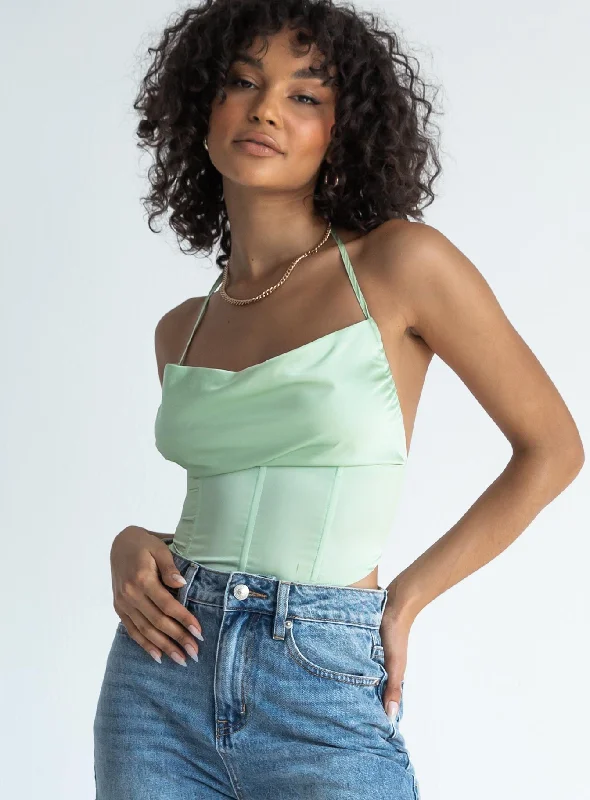 Michelle Top Green