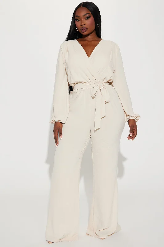 Millie Jumpsuit - Oatmeal