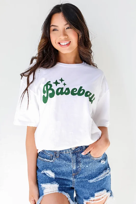 Green Baseball Tee