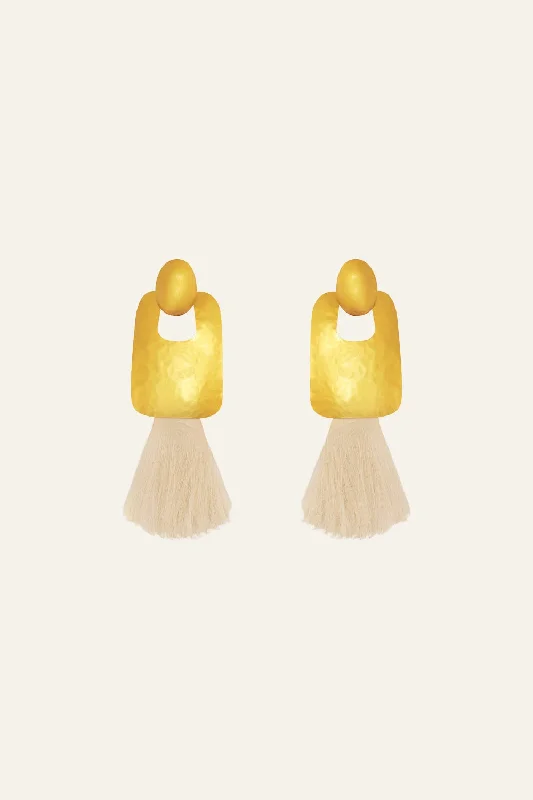 Omara Earrings in Gold