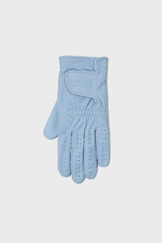 Blue Lagoon Leather Golf Glove