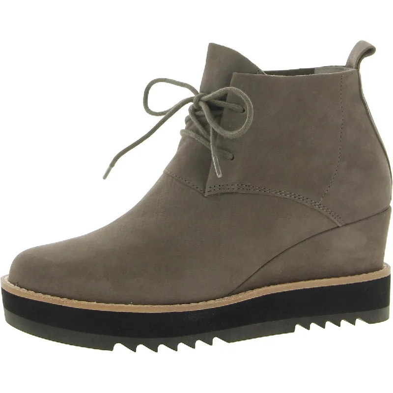 Capa Womens Nubuck Ankle Booties