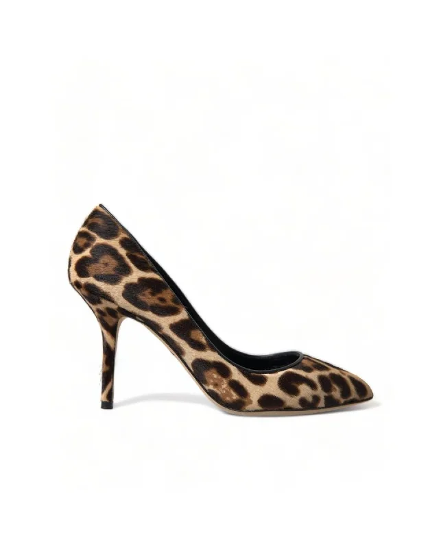 Dolce & Gabbana Leopard Print Stiletto Pumps