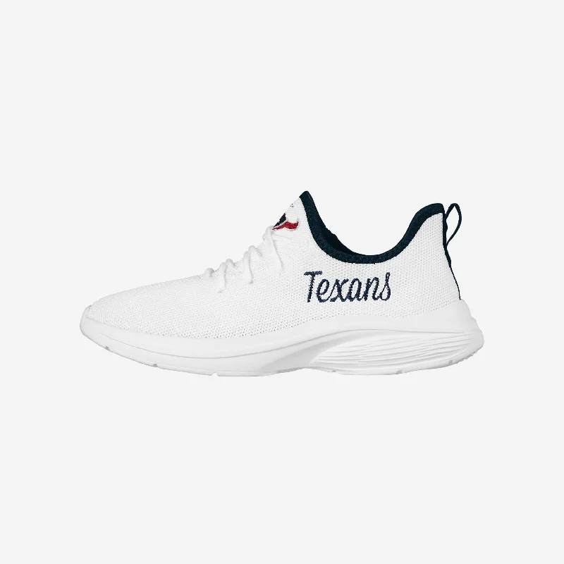 Houston Texans Womens Midsole White Sneakers