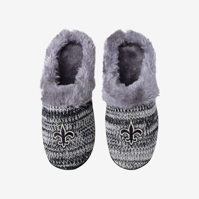 New Orleans Saints Womens Peak Slide Slippers