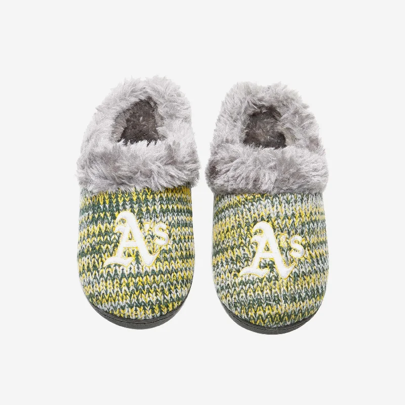 Oakland Athletics Womens Peak Slide Slipper