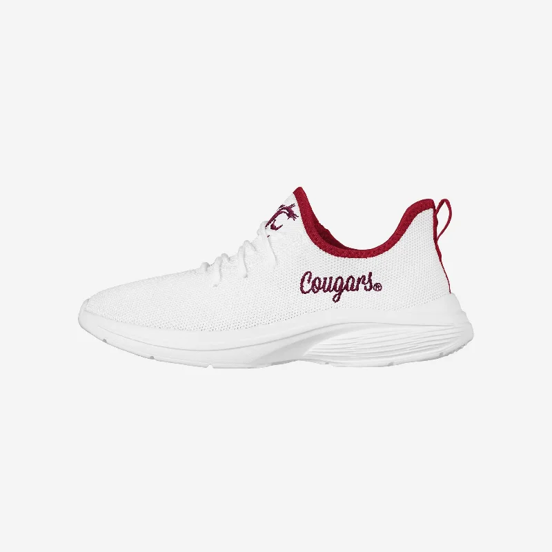 Washington State Cougars Womens Midsole White Sneaker